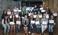 Ms. Frances Fitzgerald, Minister for Children with the Award recipients